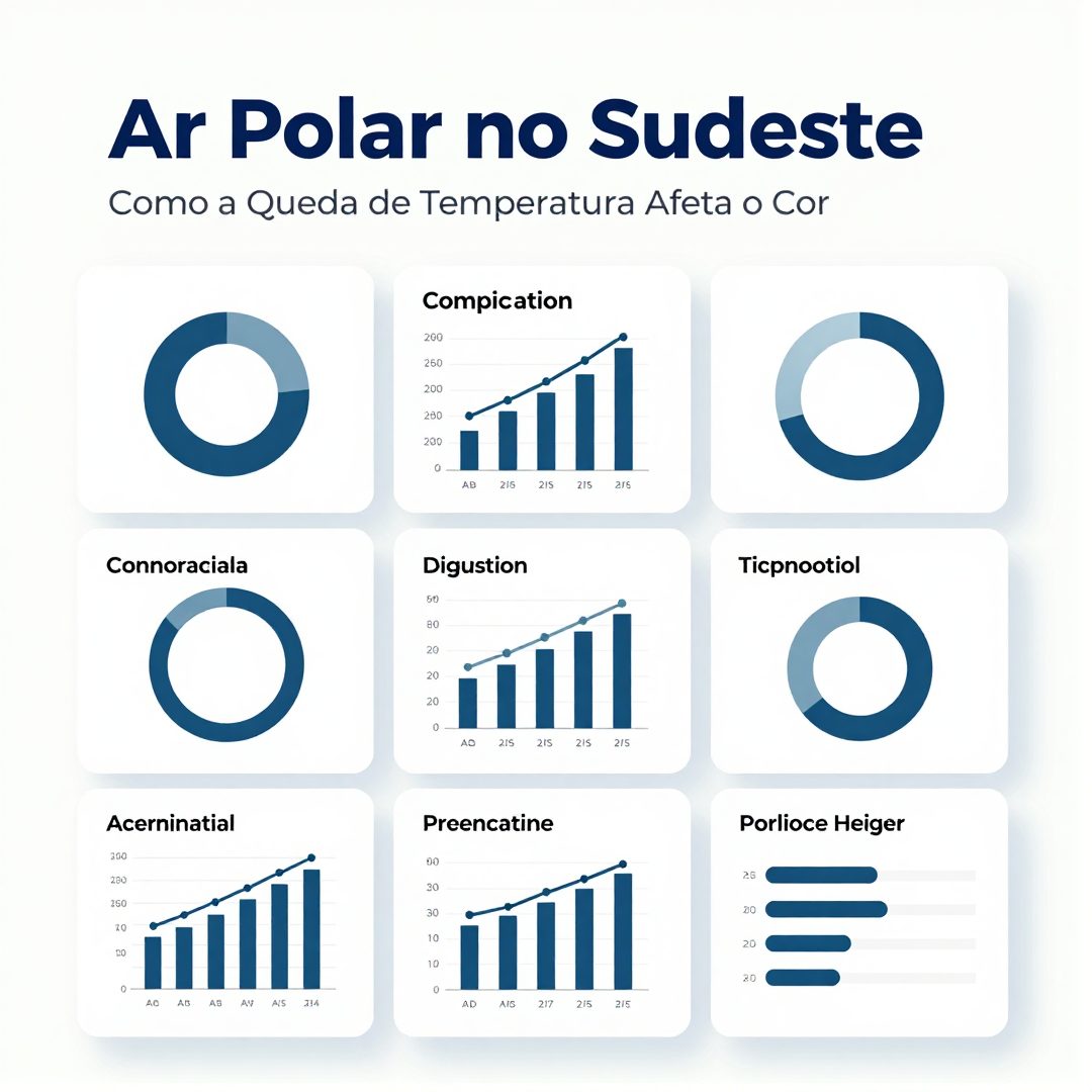 Infográfico - Ar Polar no Sudeste: Como a Queda de Temperatura Afeta o Coração e os Pulmões das Famílias