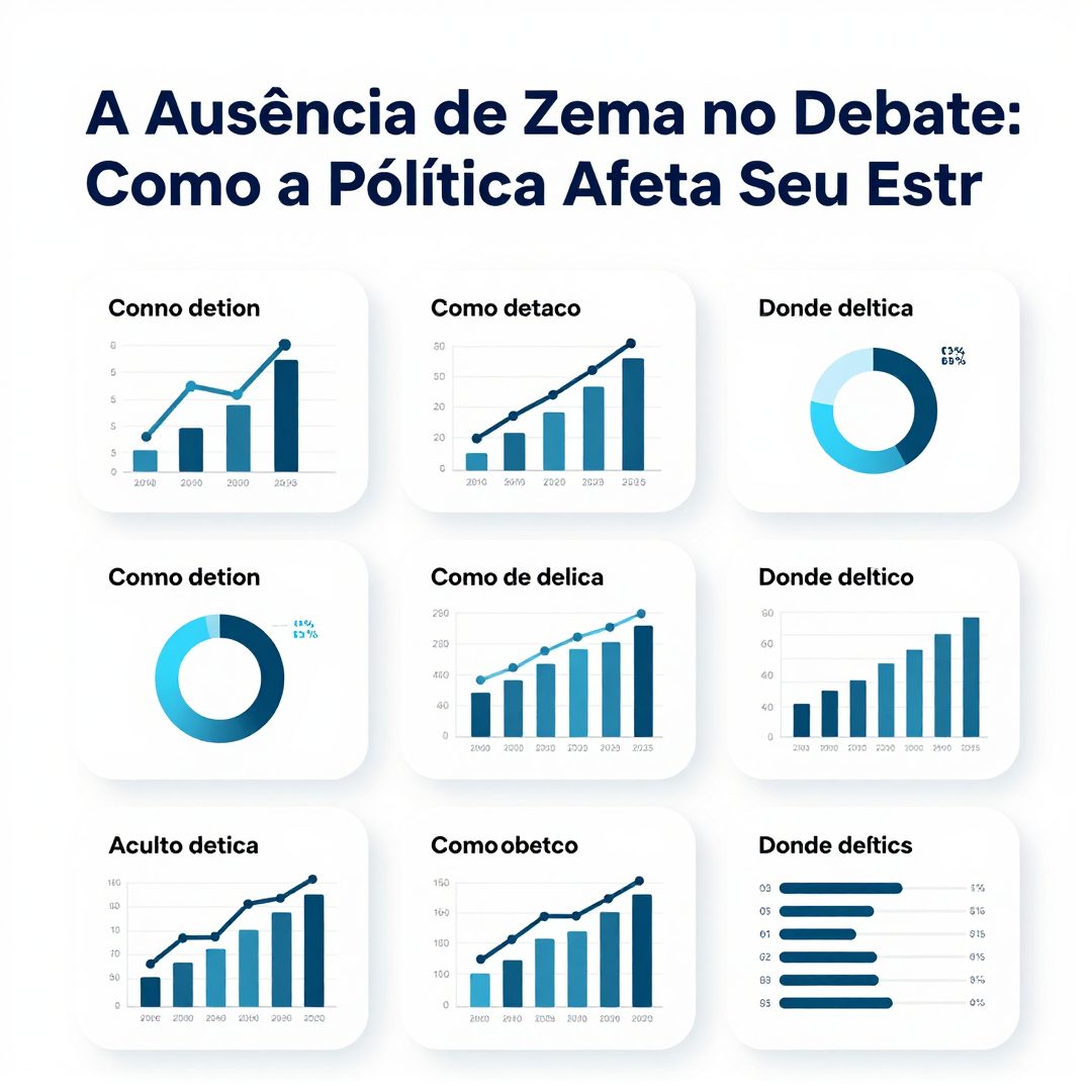 Infográfico - A Ausência de Zema no Debate: Como a Política Afeta Seu Estresse e Sono