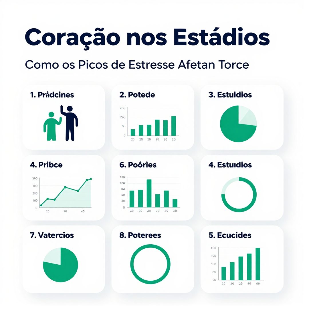 Infográfico - Coração nos Estádios: Como os Picos de Estresse Afetam Torcedores em São Paulo x Chapecoense e Palmeiras x Vasco
