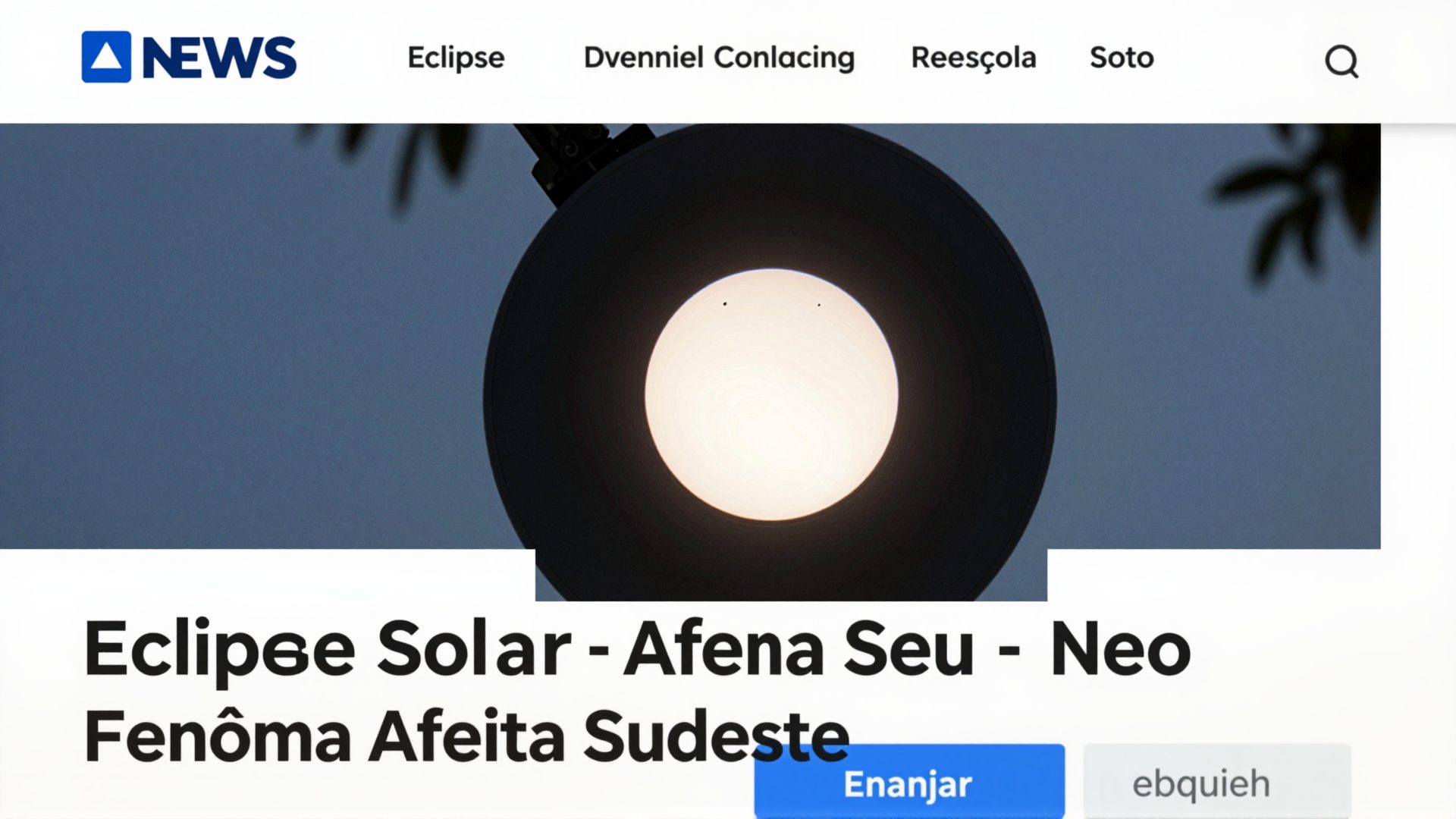 Eclipse Solar na Região Sudeste: Como o Fenômeno Afeta Seu Sono, Seus Olhos e seu Bem-Estar