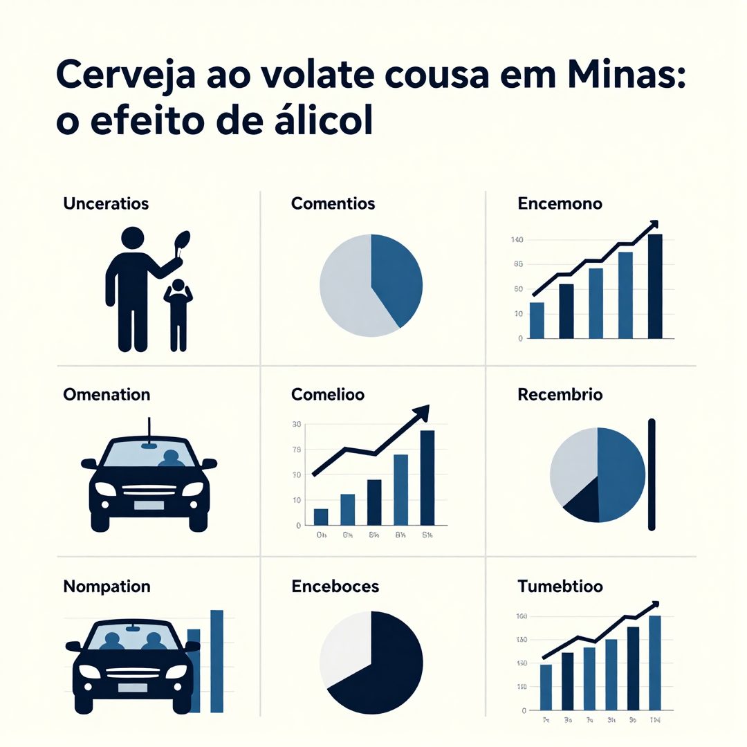 Infográfico - Cerveja ao volante causa morte em Minas: o efeito do álcool na fadiga e nos tempos de reação