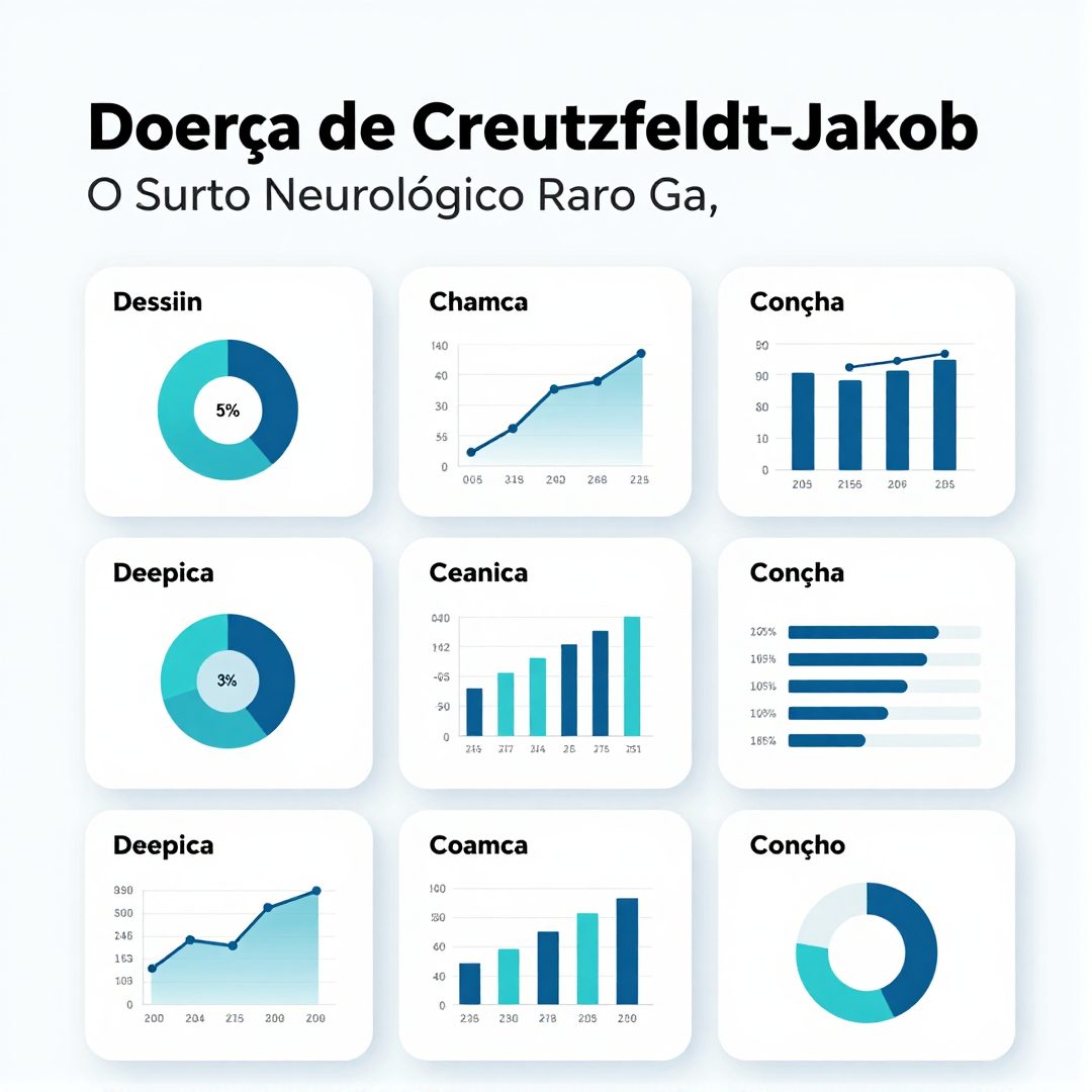 Infográfico - Doença de Creutzfeldt-Jakob: O Surto Neurológico Raro que Ganha Destaque na Saúde Global