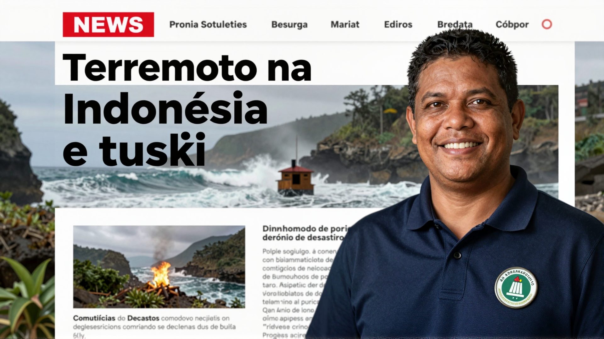 Terremoto na Indonésia e tsunami: como notícias de desastres afetam a ansiedade e o sono