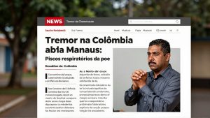 Tremor na Colômbia abala Manaus: riscos respiratórios da poeira urbana e cuidados essenciais para idosos