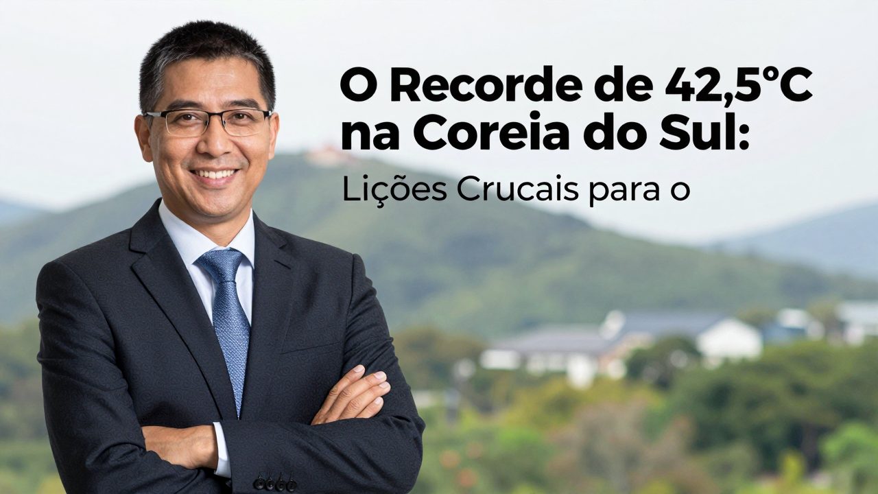 O Recorde de 42,5°C na Coreia do Sul: Lições Cruciais para o Brasil contra a Ondada de Calor