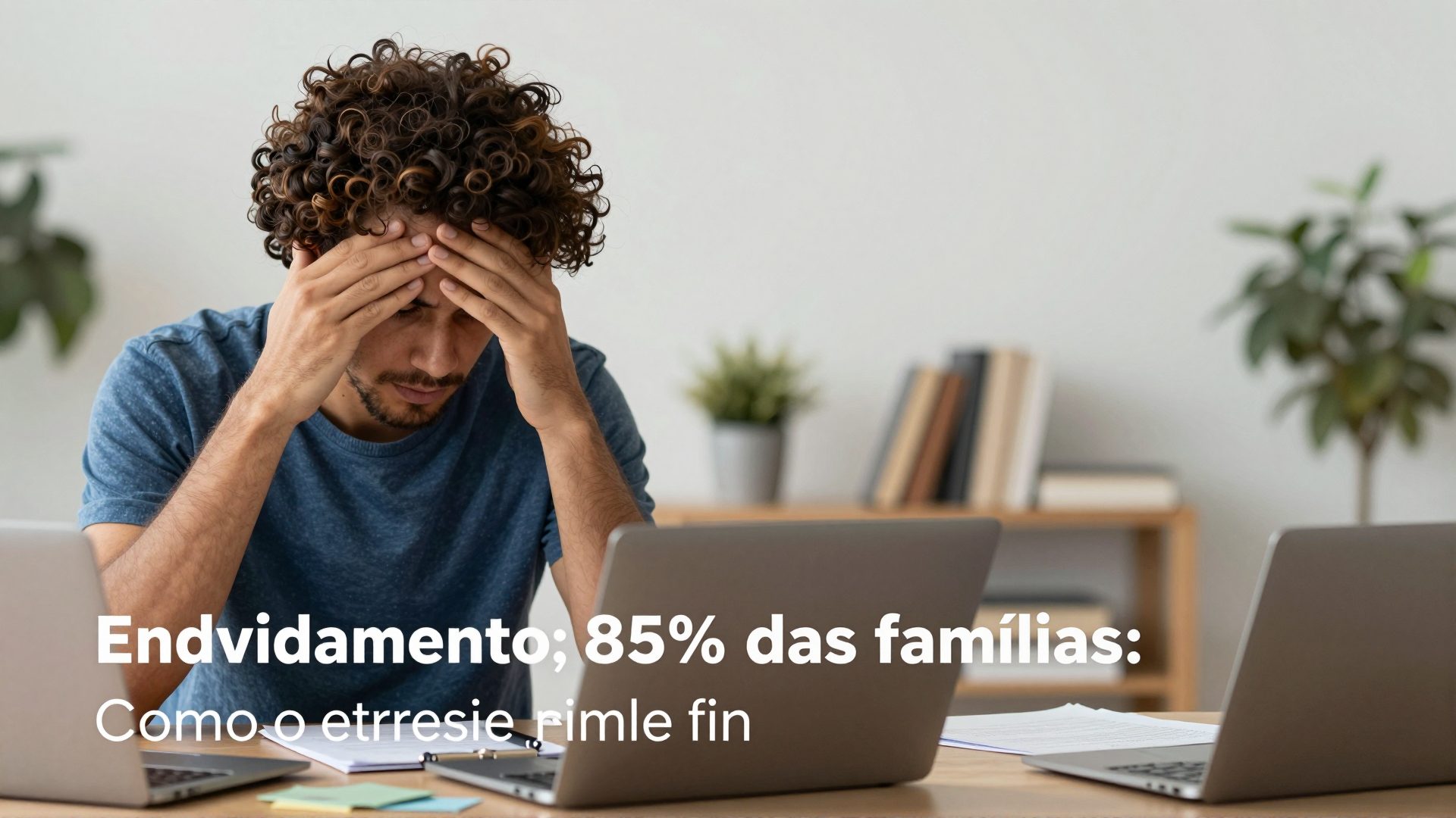 Endividamento atinge 85% das famílias: como o estresse financeiro altera a pressão arterial e o sono