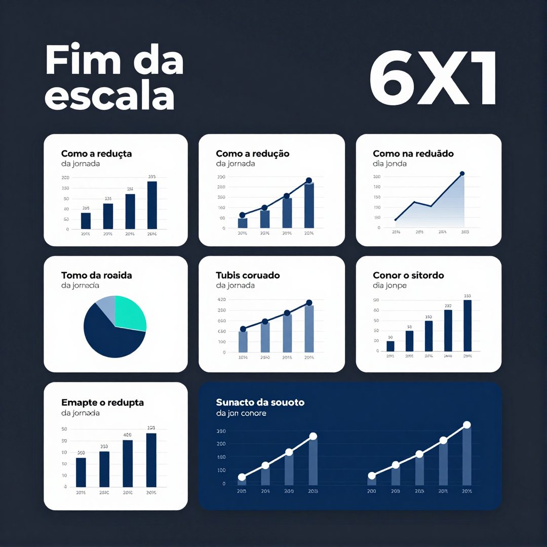 Infográfico - Fim da escala 6x1: como a redução da jornada impacta o sono e a saúde mental dos brasileiros