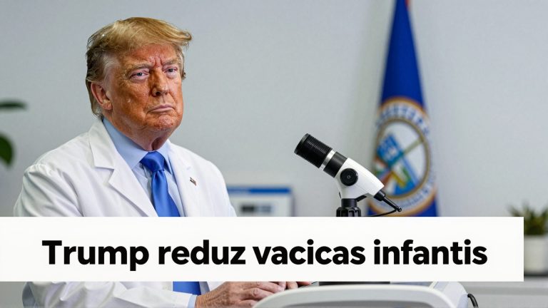 Trump reduz vacinas infantis: impactos na imunização e como aliviar a ansiedade dos pais