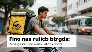Fino nas ruas: o desgaste físico e articular dos entregadores de aplicativo
