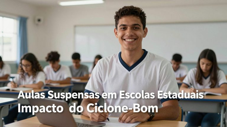 Aulas Suspensas em Escolas Estaduais: Impacto do Ciclone-Bomba no Desenvolvimento Infantil e Ansiedade Escolar