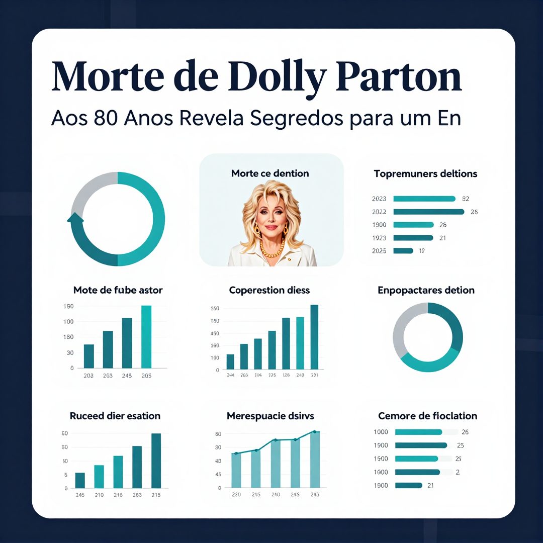 Infográfico - Morte de Dolly Parton Aos 80 Anos Revela Segredos Para Um Envelhecimento Saudável e Longevo