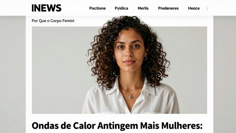 Ondas de Calor Atingem Mais Mulheres: Por Que o Corpo Feminino é Mais Vulnerável?