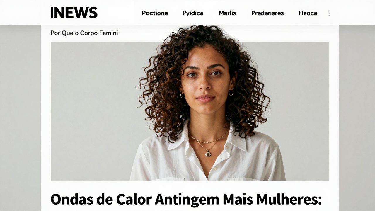 Ondas de Calor Atingem Mais Mulheres: Por Que o Corpo Feminino é Mais Vulnerável?