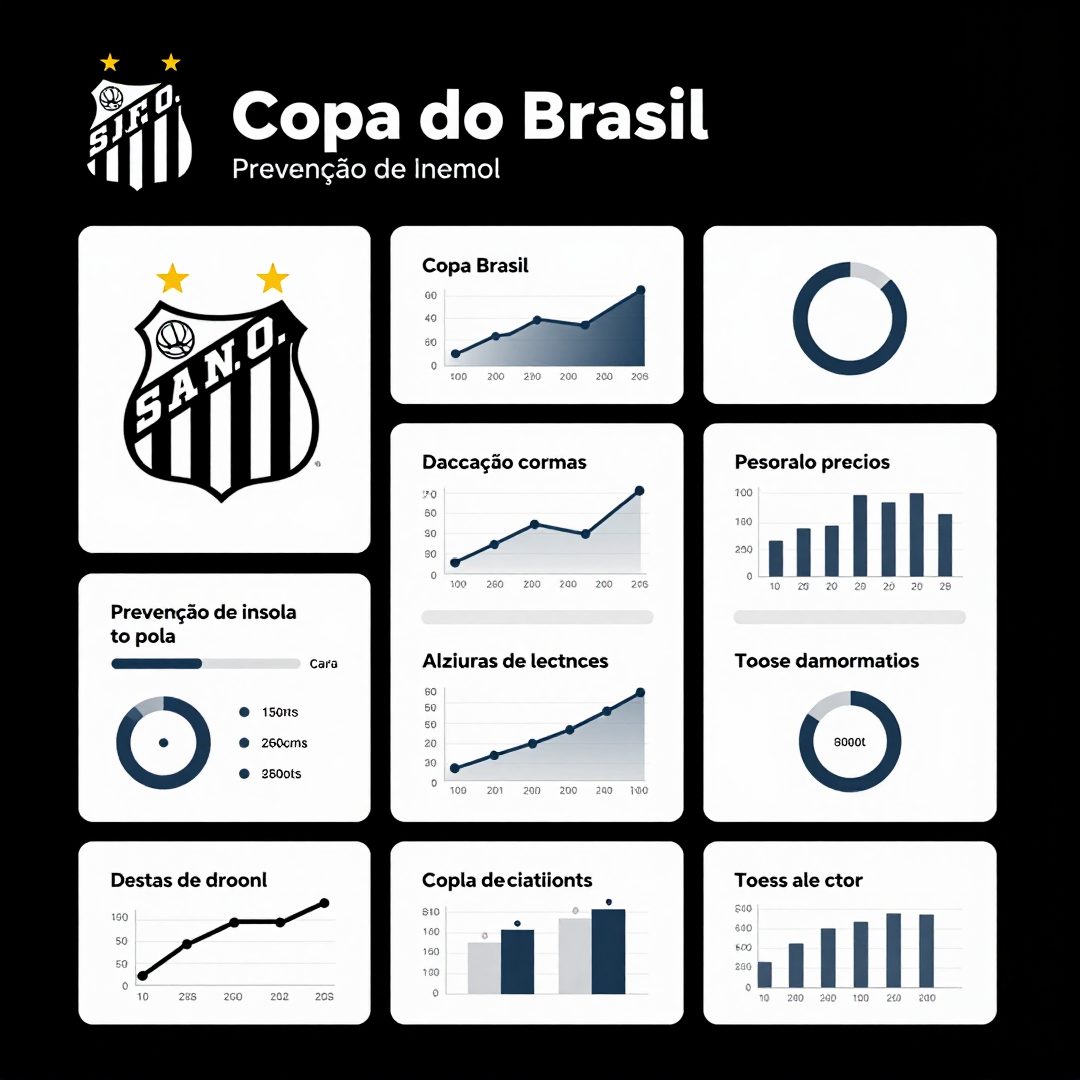 Infográfico - Santos elimina o Remo na Copa do Brasil: prevenção de insolação e hidratação ideal para torcedores em campo aberto