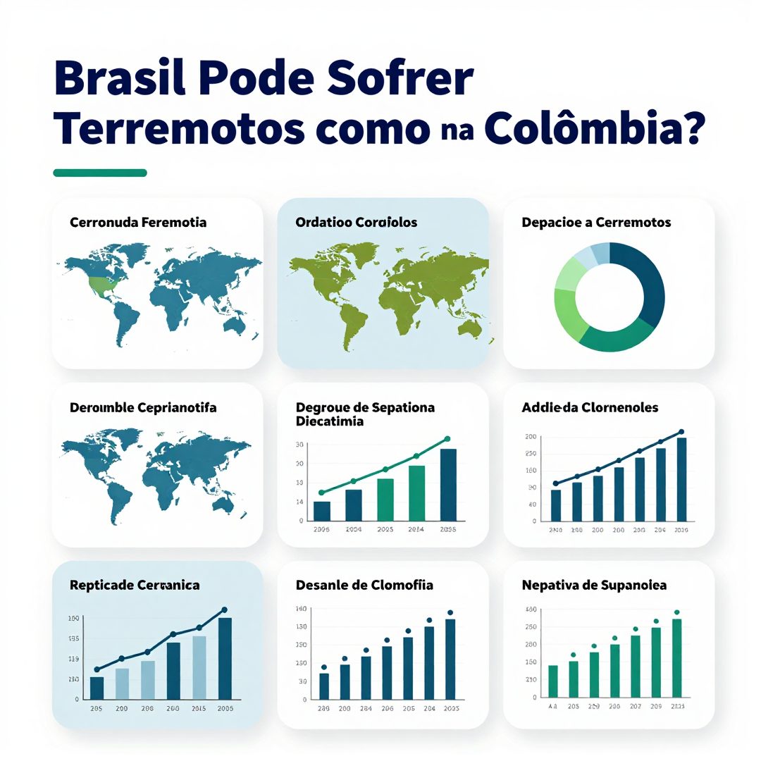 Infográfico - Brasil Pode Sofrer Terremotos Como na Colômbia? Impactos no Bem-Estar e na Saúde Cardiovascular