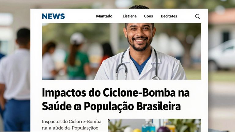 Impactos do Ciclone-Bomba na Saúde da População Brasileira