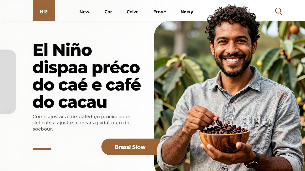 El Niño dispara preço do café e do cacau: como ajustar a dieta e preservar o bem-estar