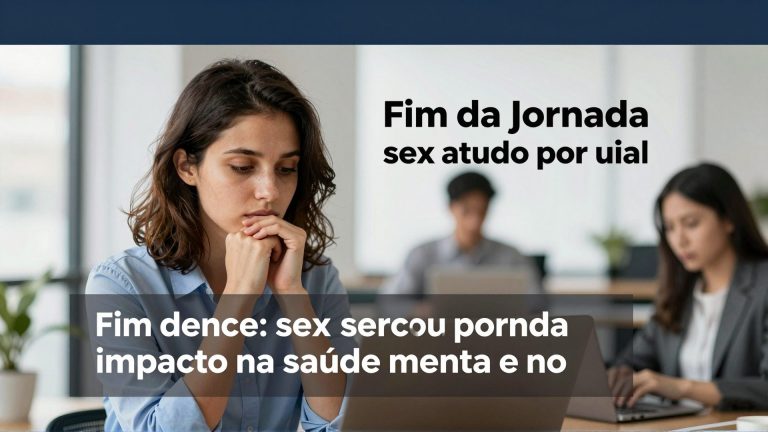 Fim da jornada seis por um: impacto na saúde mental e no ritmo circadiano dos brasileiros