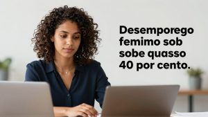 Desemprego feminino sobe quase 40 por cento: impactos no estresse e na saúde mental das trabalhadoras