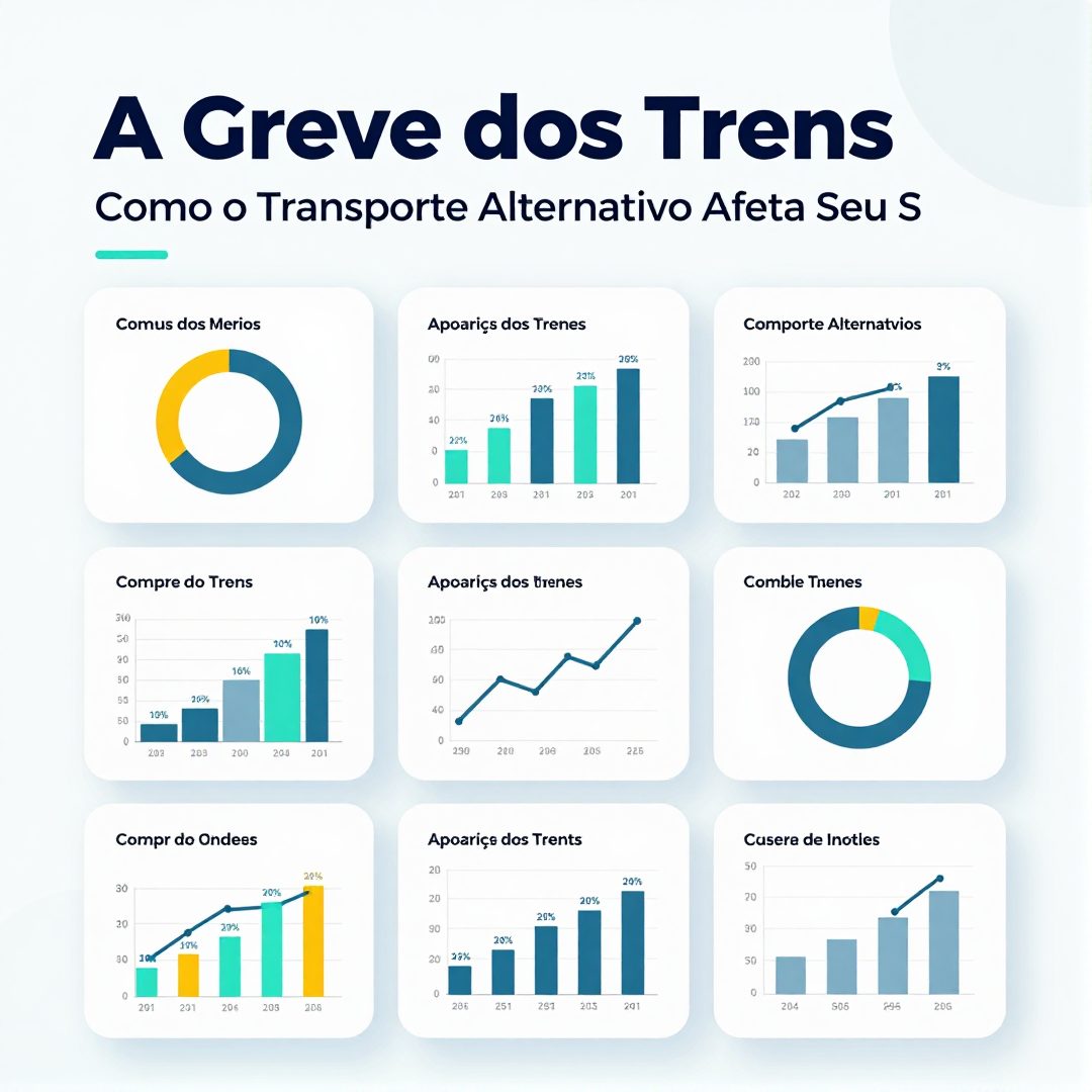 Infográfico - A Greve dos Trens: Como o Transporte Alternativo Afeta Seu Sono e Postura no Dia a Dia