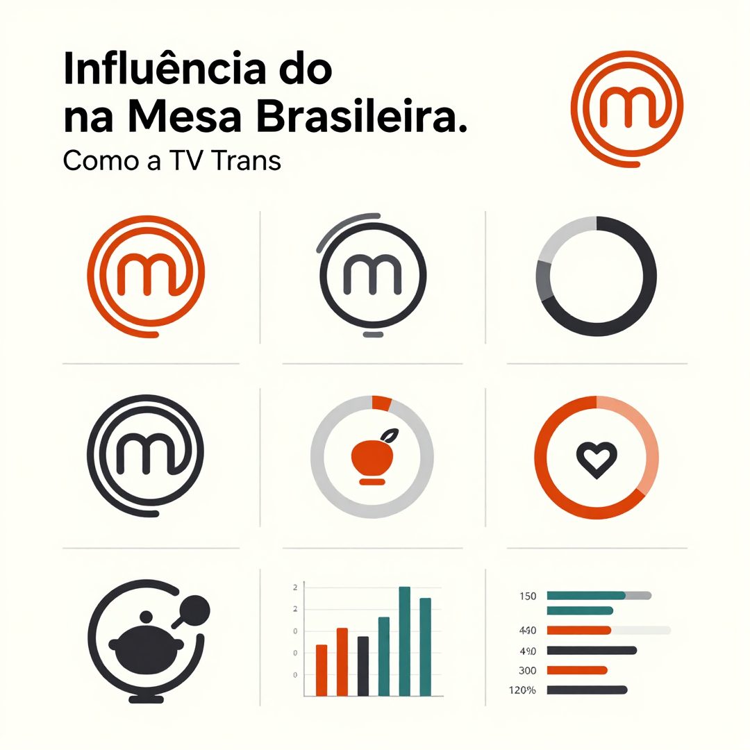 Infográfico - Influência do MasterChef na Mesa Brasileira: Como a TV Transforma Hábitos Alimentares e Digestivos