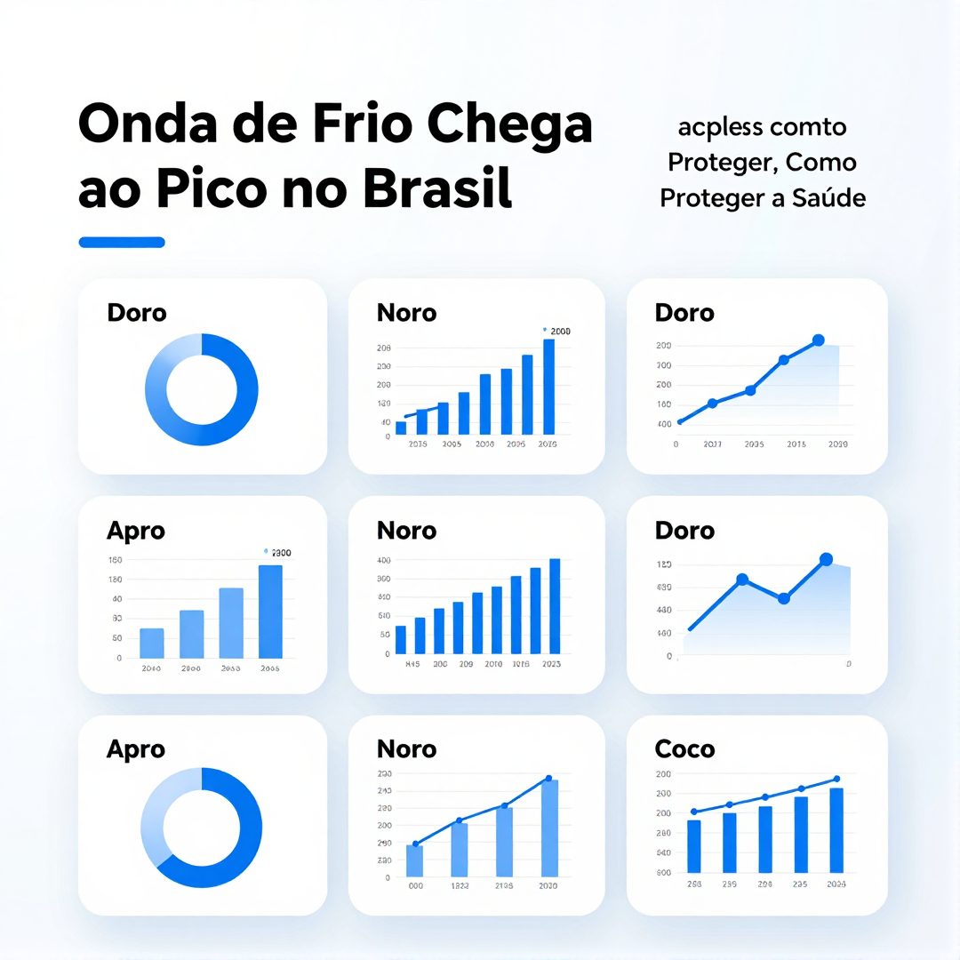 Infográfico - Onda de Frio Chega ao Pico no Brasil: Como Proteger a Saúde e o Bem-Estar durante as Geadas