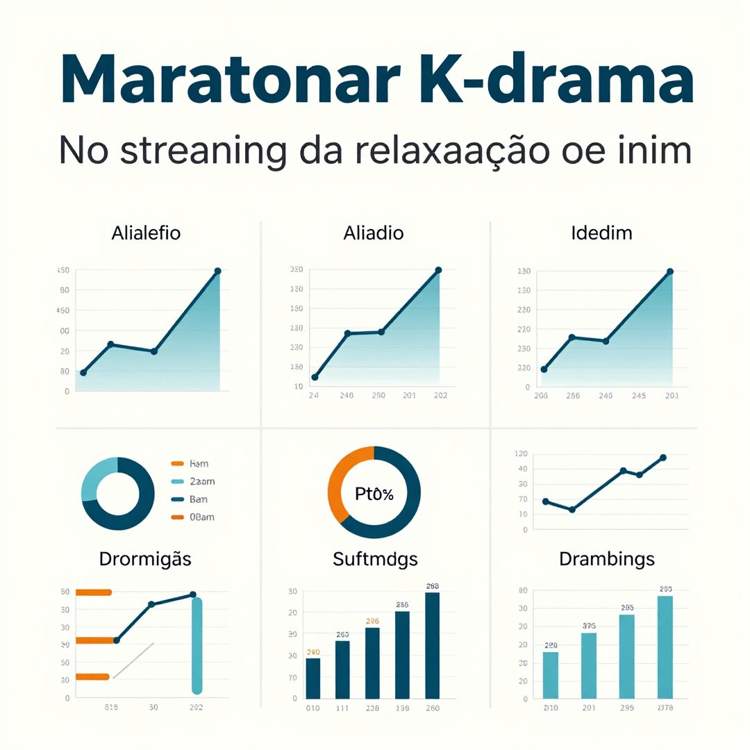 Infográfico - Maratonar K-dramas no streaming: aliado da relaxação ou inimigo do sono?