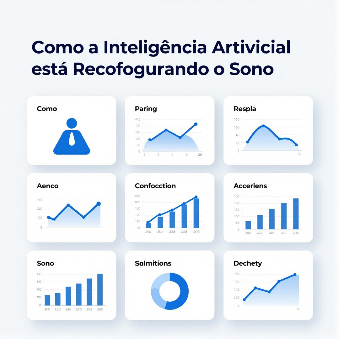 Infográfico - Como a Inteligência Artificial Está Reconfigurando o Sono e o Estresse no Brasil: Análise dos Dados Mais Recentes