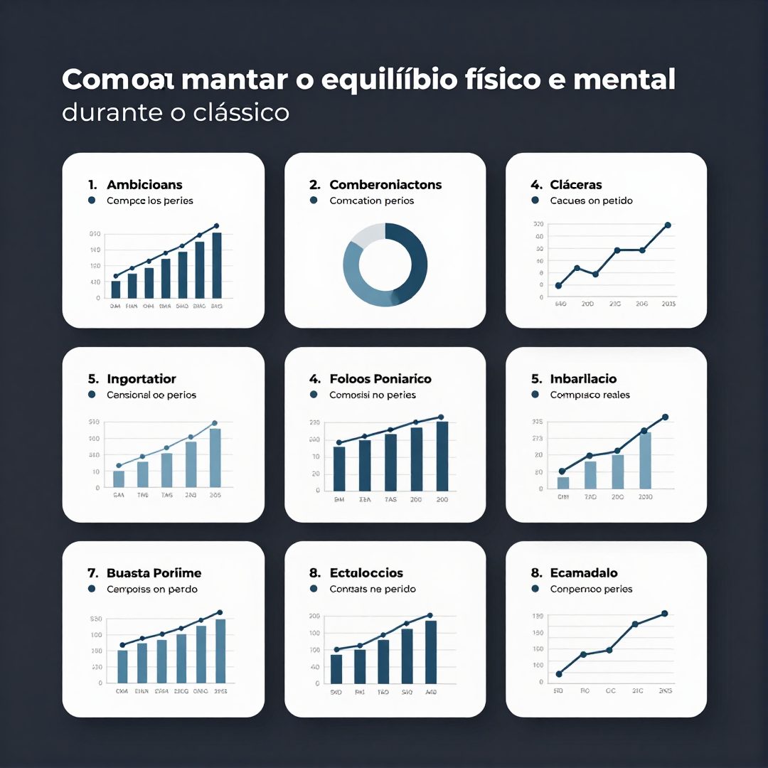 Infográfico - Como manter o equilíbrio físico e mental durante o clássico Vasco x Fluminense (0 a 0)
