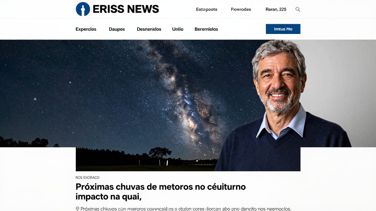 Próximas chuvas de meteoros no céu noturno: impacto na qualidade do sono e cansaço visual