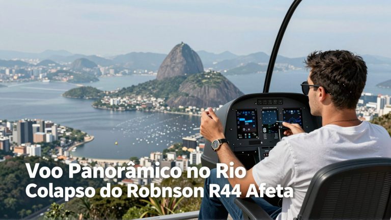 Voo Panorâmico no Rio: Como o Colapso do Robinson R44 Afeta a Saúde e o Bem-Estar dos Passageiros
