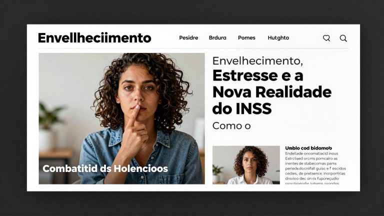 Envelhecimento, Estresse e a Nova Realidade do INSS: Como o Bem-Estar dos Aposentados se Transforma
