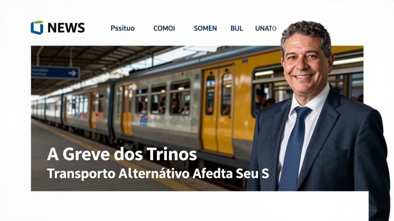 A Greve dos Trens: Como o Transporte Alternativo Afeta Seu Sono e Postura no Dia a Dia