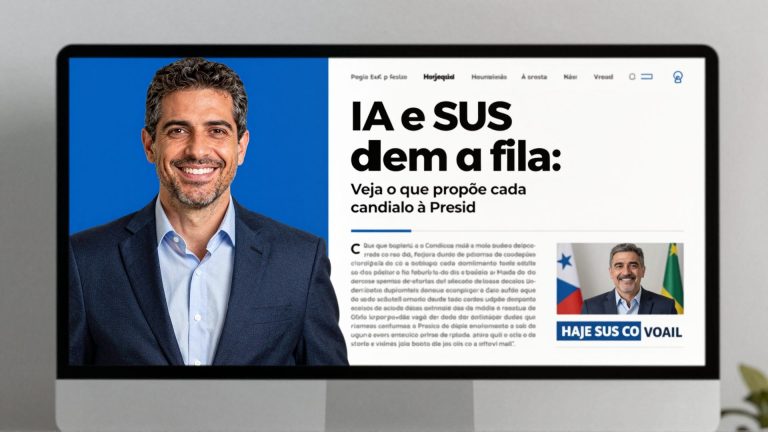 IA e SUS sem fila: veja o que propõe cada candidato à Presidência para a saúde pública