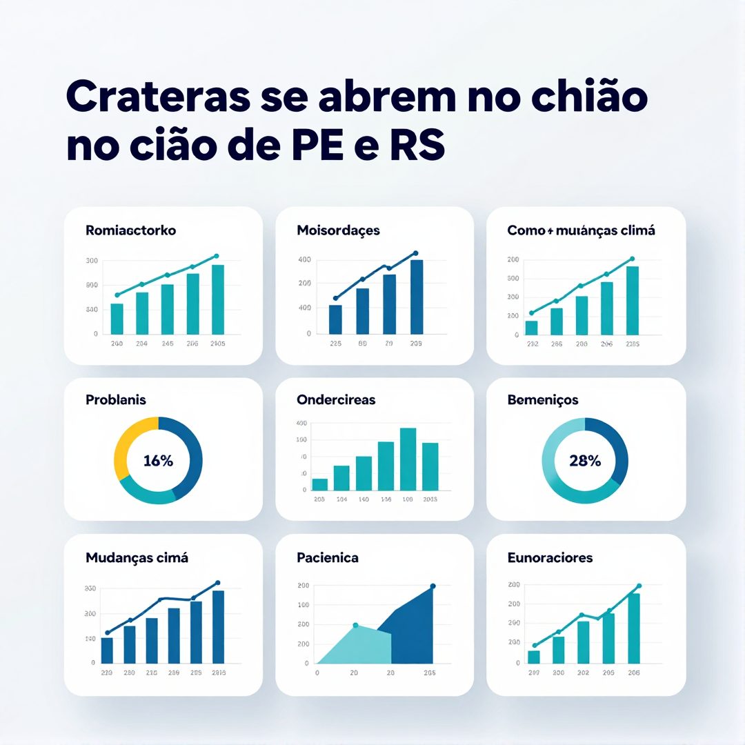 Infográfico - Crateras se abrem no chão de PE e RS: como as mudanças climáticas afetam sua saúde respiratória