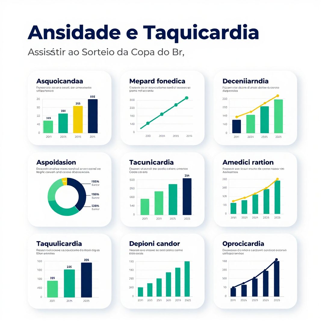 Infográfico - Ansiedade e Taquicardia ao Assistir ao Sorteio da Copa do Brasil e ao Jogo de Goiás x Londrina