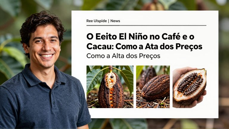 O Efeito El Niño no Café e no Cacau: Como a Alta dos Preços Afeta a Saúde do Brasileiro