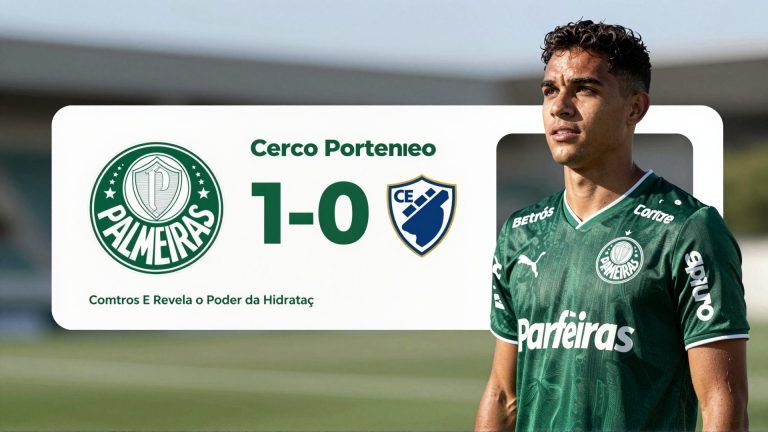 Palmeiras Vence o Cerro Porteño e Revela o Poder da Hidratação Estratégica nos Jogos Quentes