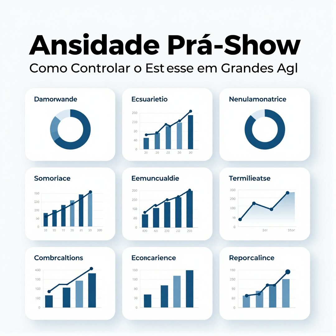 Infográfico - Ansiedade Pré-Show: Como Controlar o Estresse em Grandes Aglomerações Sertanejas e Esportivas
