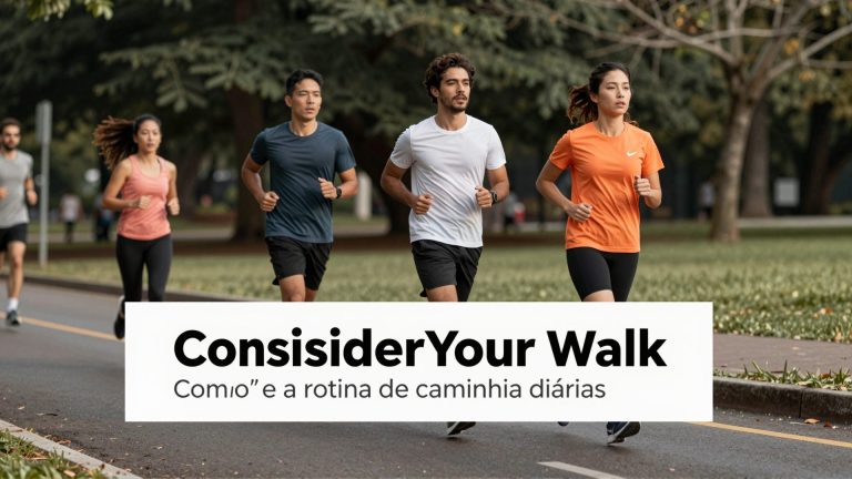 ConsiderYourWalk: como a rotina de caminhadas diárias transforma pressão arterial e equilíbrio emocional