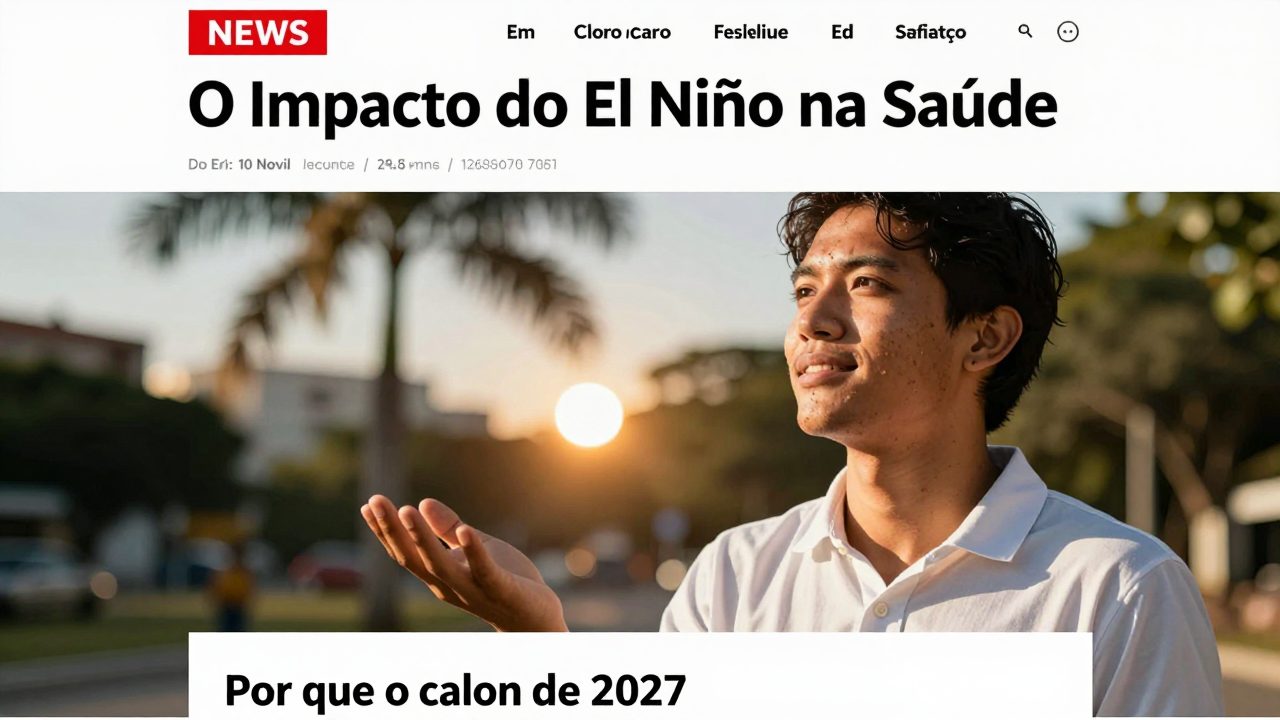O Impacto do El Niño na Saúde: Por que o calor de 2027 exige cuidados com seu corpo e mente