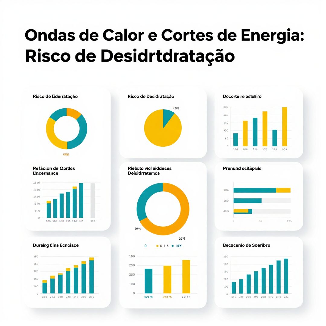 Infográfico - Ondas de Calor e Cortes de Energia: Risco de Desidratação e Crise Respiratória Atinge o Rio e Sudeste