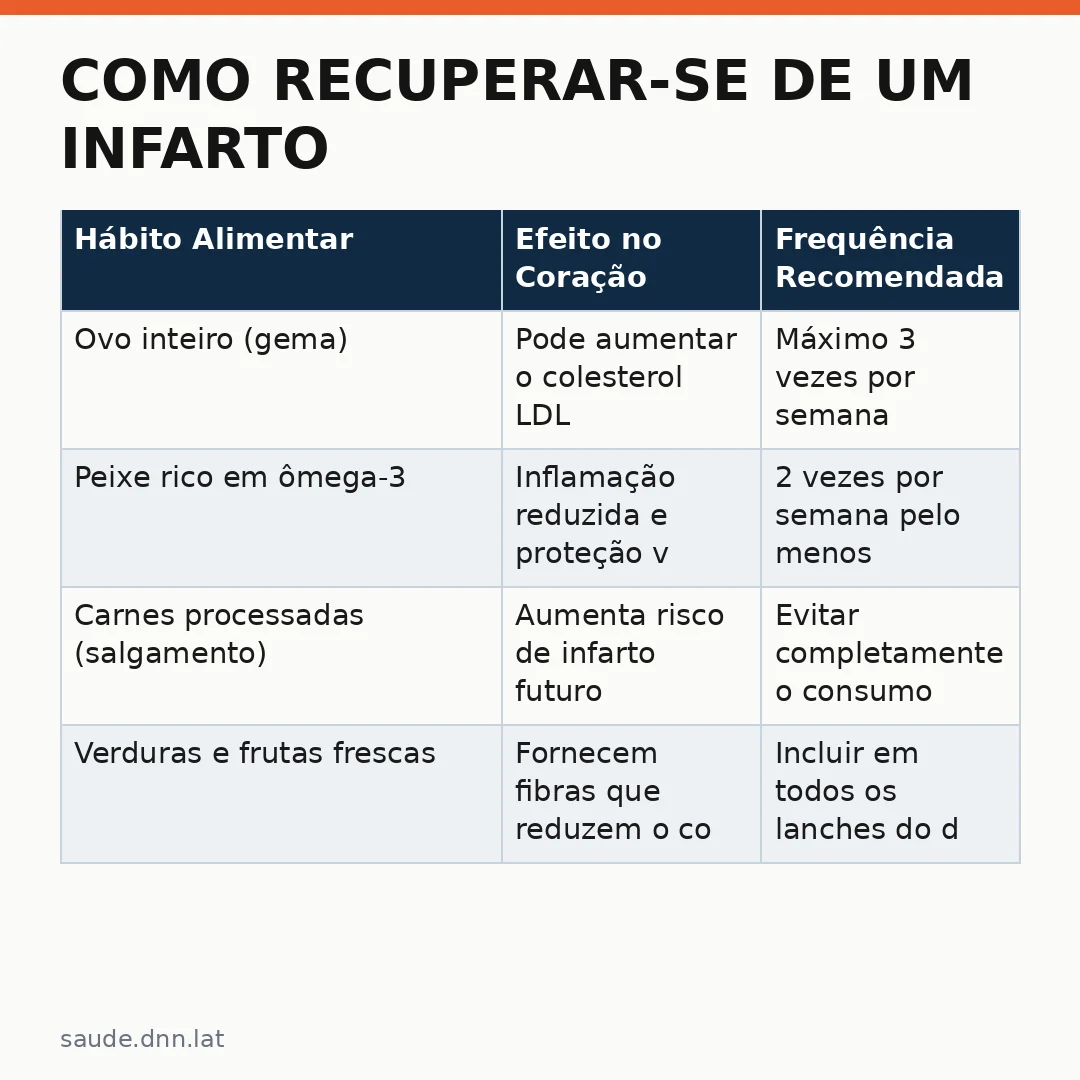 Infográfico - Como Recuperar-se de um Infarto: Guia Completo para a Vida após o Ataque Cardíaco