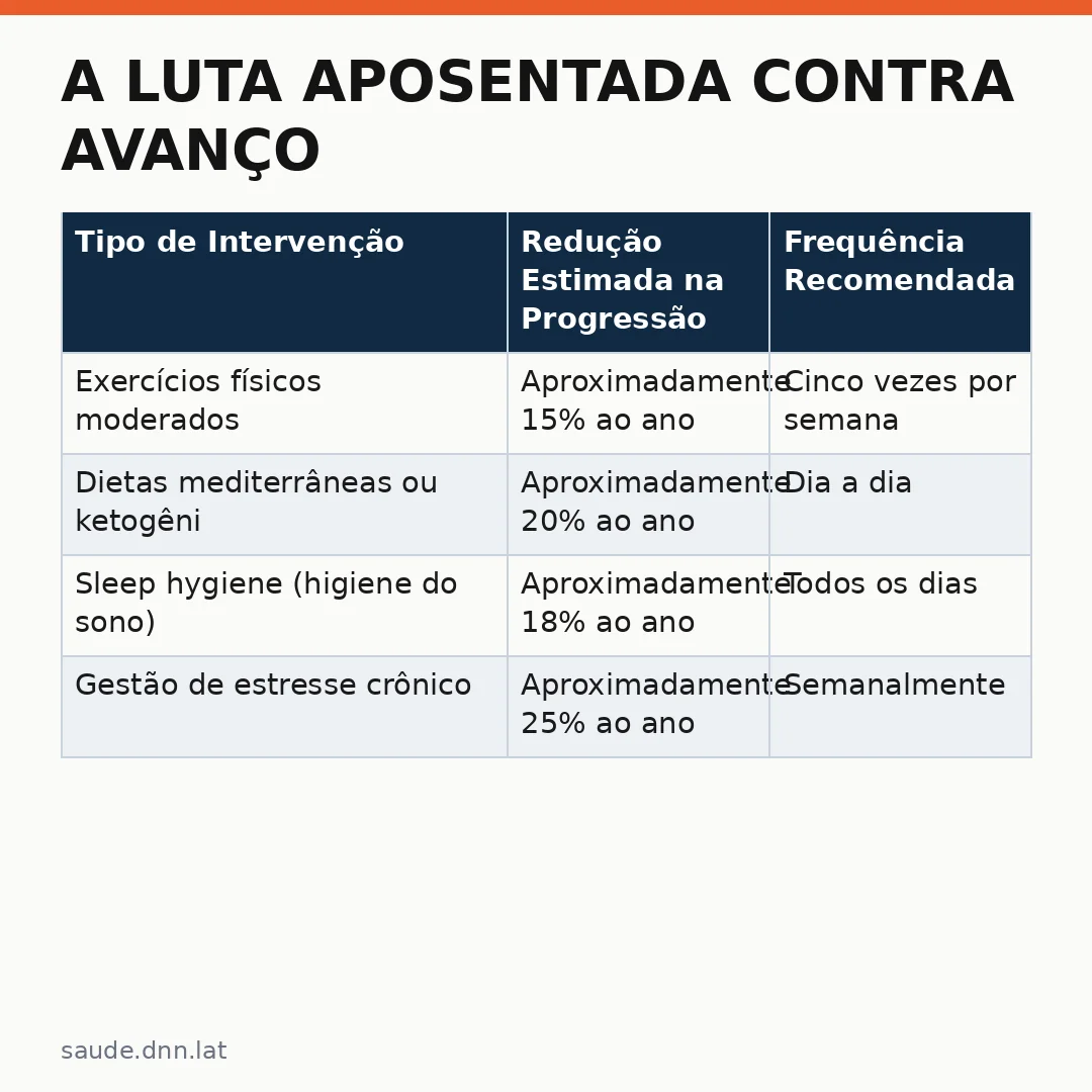 Infográfico - A luta aposentada contra avanço: o que os estudos revelam sobre o Alzheimer e como prevenir