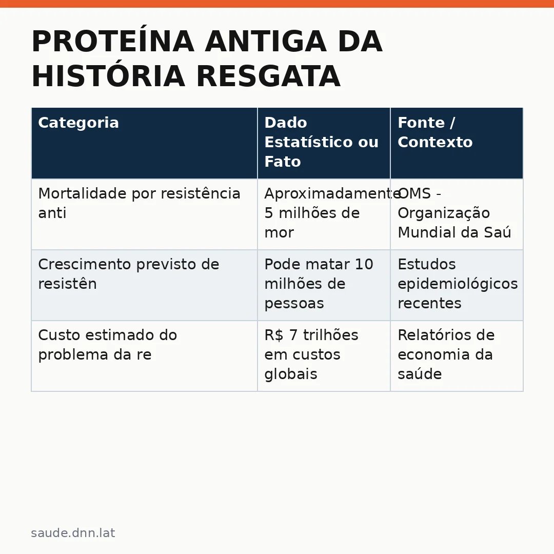Infográfico - Proteína Antiga da História Resgata Nossas Armas Contra Superbactérias