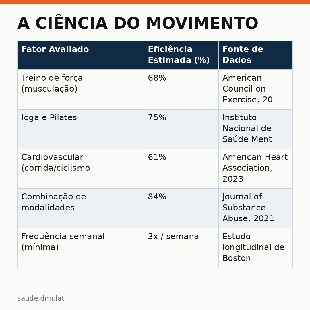 Infográfico - A Ciência do Movimento: Como a Academia Ajudará na Recuperação