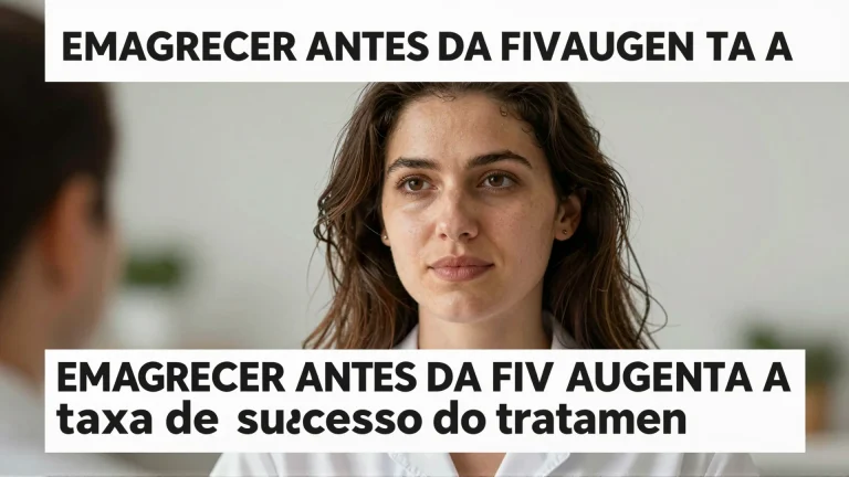 Emagrecer antes da FIV aumenta a taxa de sucesso do tratamento