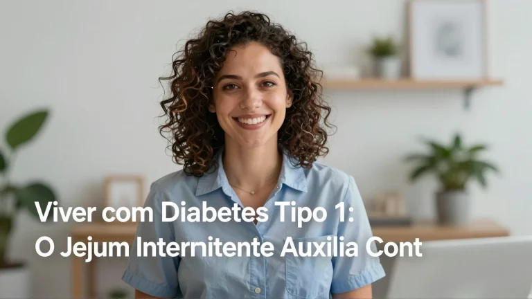 Viver com Diabetes Tipo 1: O Jejum Intermitente Auxilia Controle e Qual o Papel do Médico?