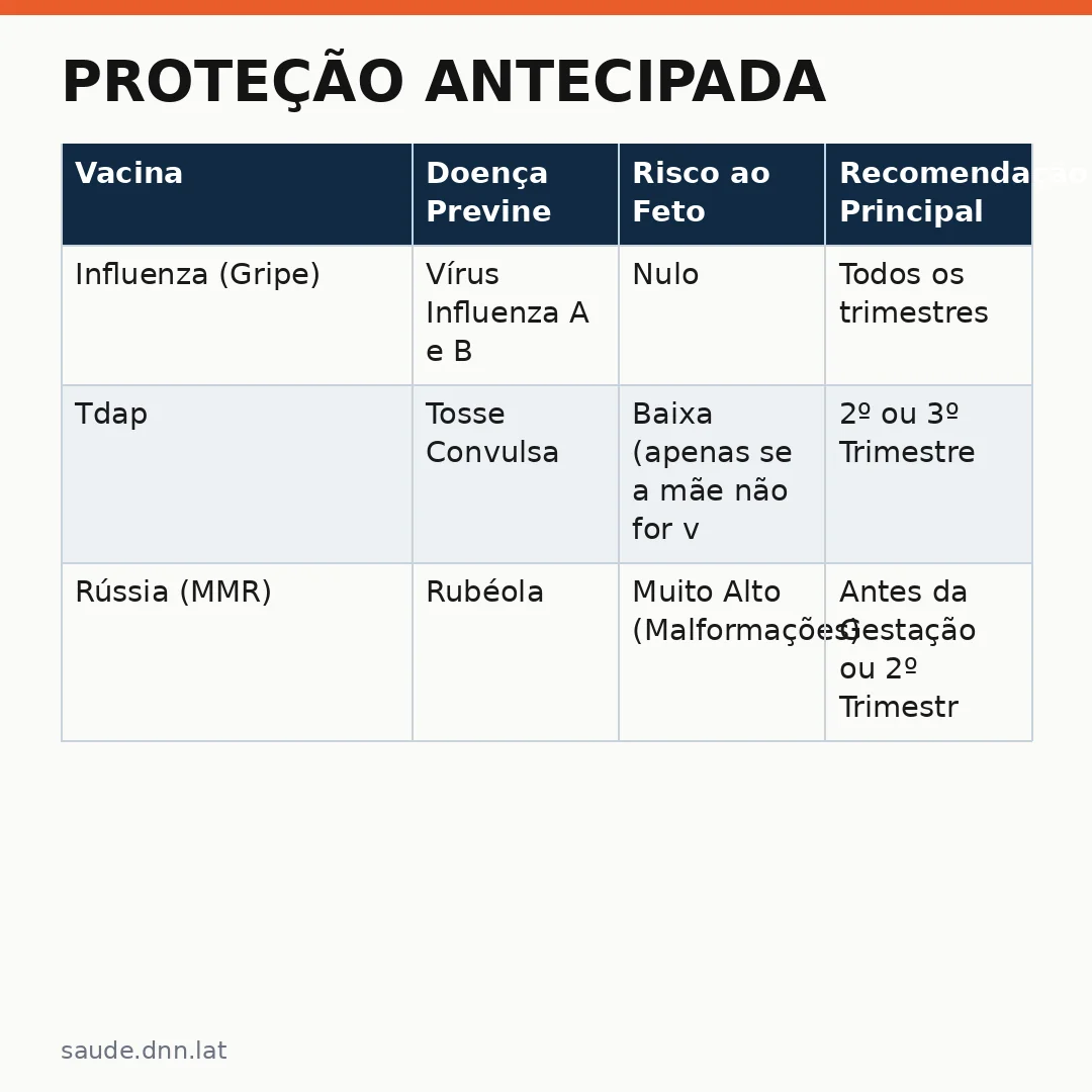 Infográfico - Proteção Antecipada: Como a Vacinação na Gestação Salva Mães e Bebês