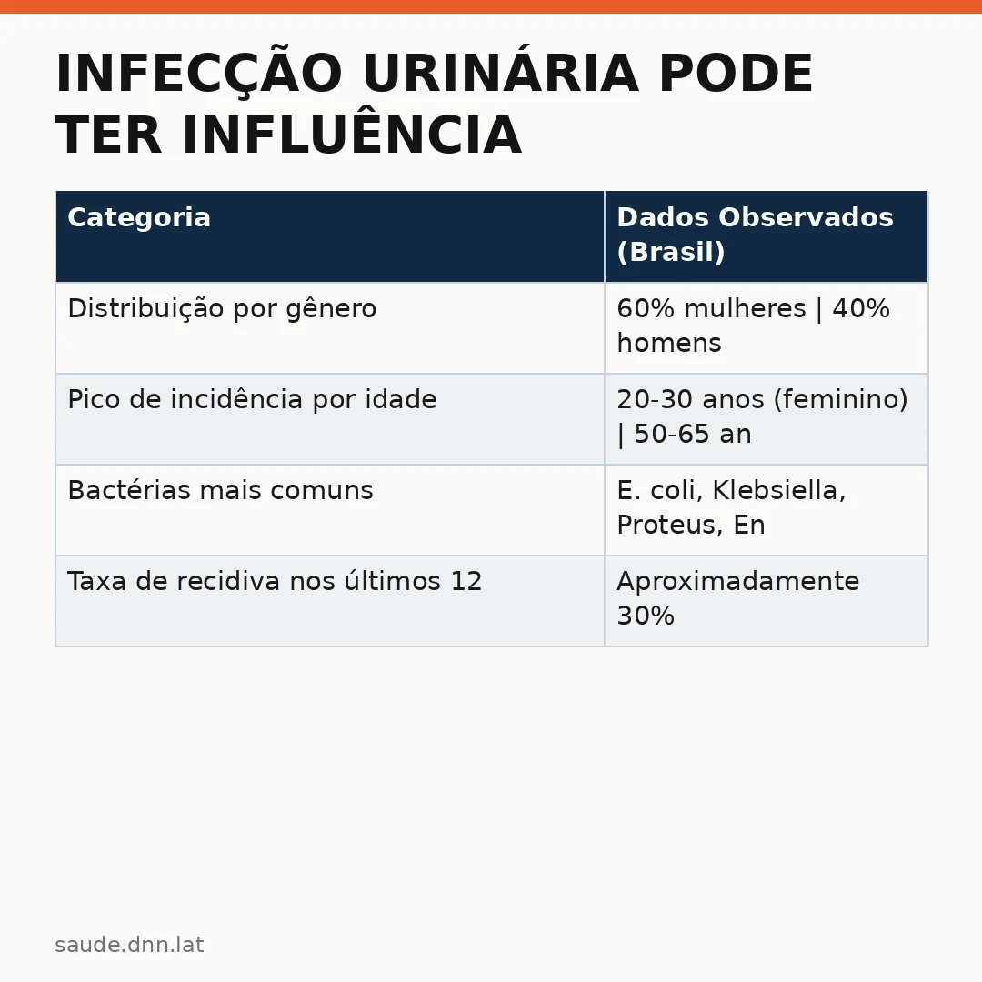 Infográfico - Infecção urinária pode ter influência genética, mas não é determinante no quadro clínico
